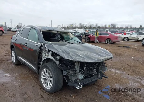 2021 Buick Envision Fwd Preferred from USA, damaged, VIN LRBAZLR48MD150386